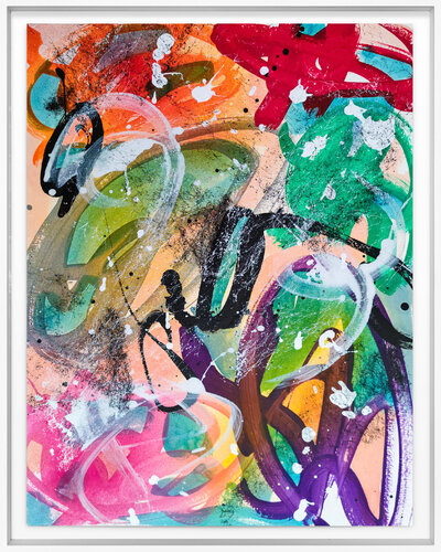 Sans Titre 5 di JonOne, Pittura in vendita su Singulart