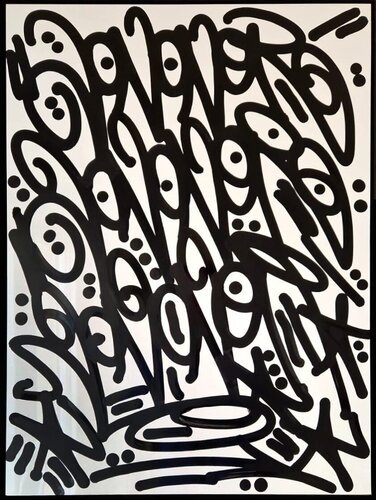 Spanish Keys van JonOne, Schilderij te koop op Singulart
