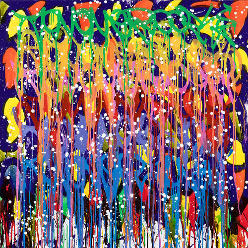 Baggage / All in My Head van JonOne, Schilderij te koop op Singulart