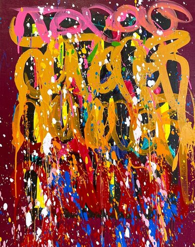 American Road van JonOne, Schilderij te koop op Singulart