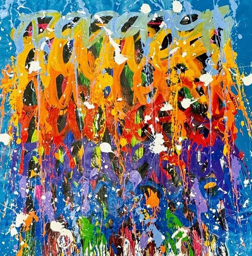 JOIE DE VIE di JonOne, Pittura in vendita su Singulart