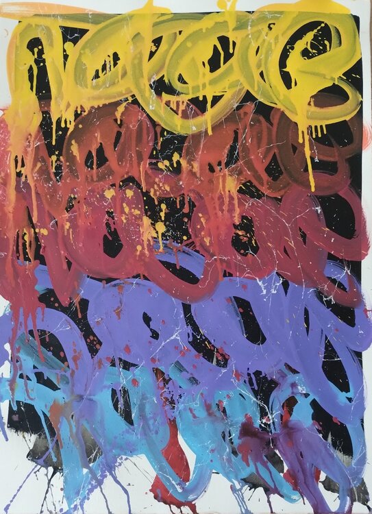 Untitled Colour V JonOne