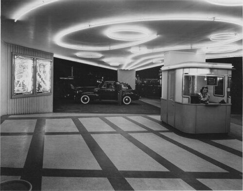 Crenshaw Theater (26-1) de Julius Shulman, Fotografía a la venta en Singulart
