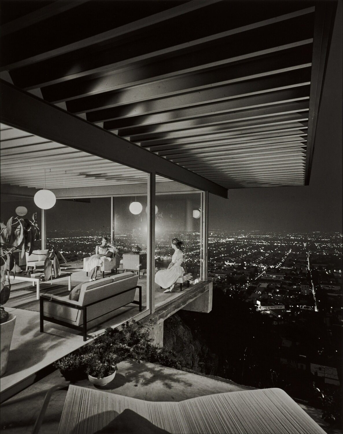 Case Study House No. 22, Los Angeles, Pierre Koenig, Architect Julius Shulman Fotografie zu verkaufen