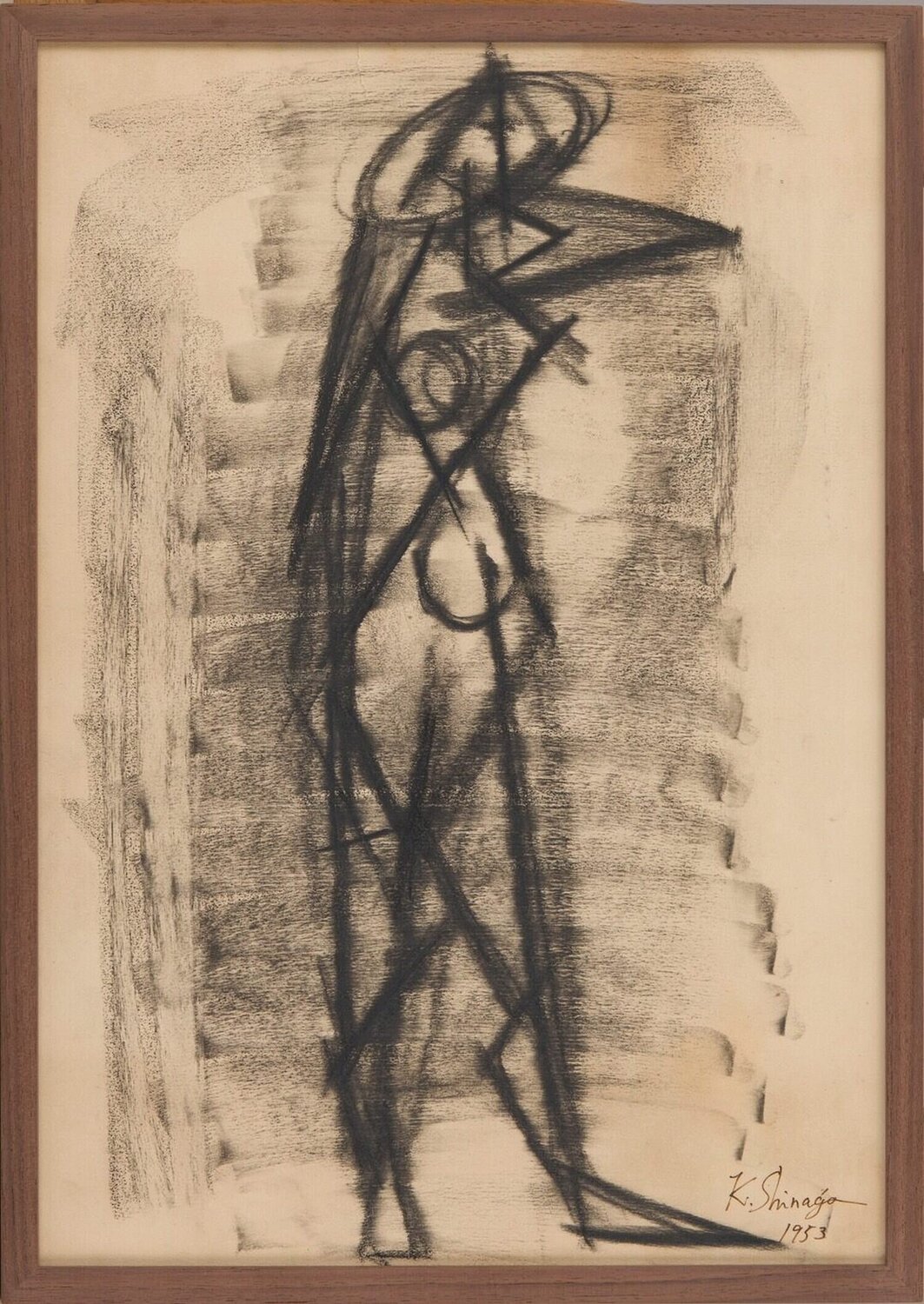 Sketch Figure Kazuo Shiraga
