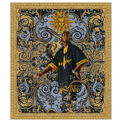 WOW Artist Beach towel de Kehinde Wiley, Téxtil a la venta en Singulart