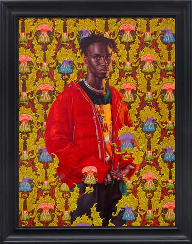 Portrait of Pape Diouf de Kehinde Wiley, Pintura a la venta en Singulart