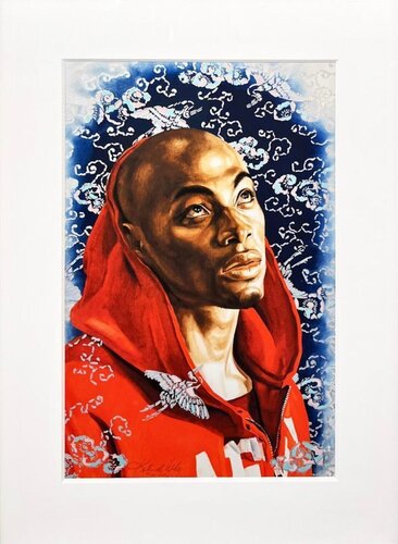 Sophie Arnould Study II de Kehinde Wiley, Impresión a la venta en Singulart
