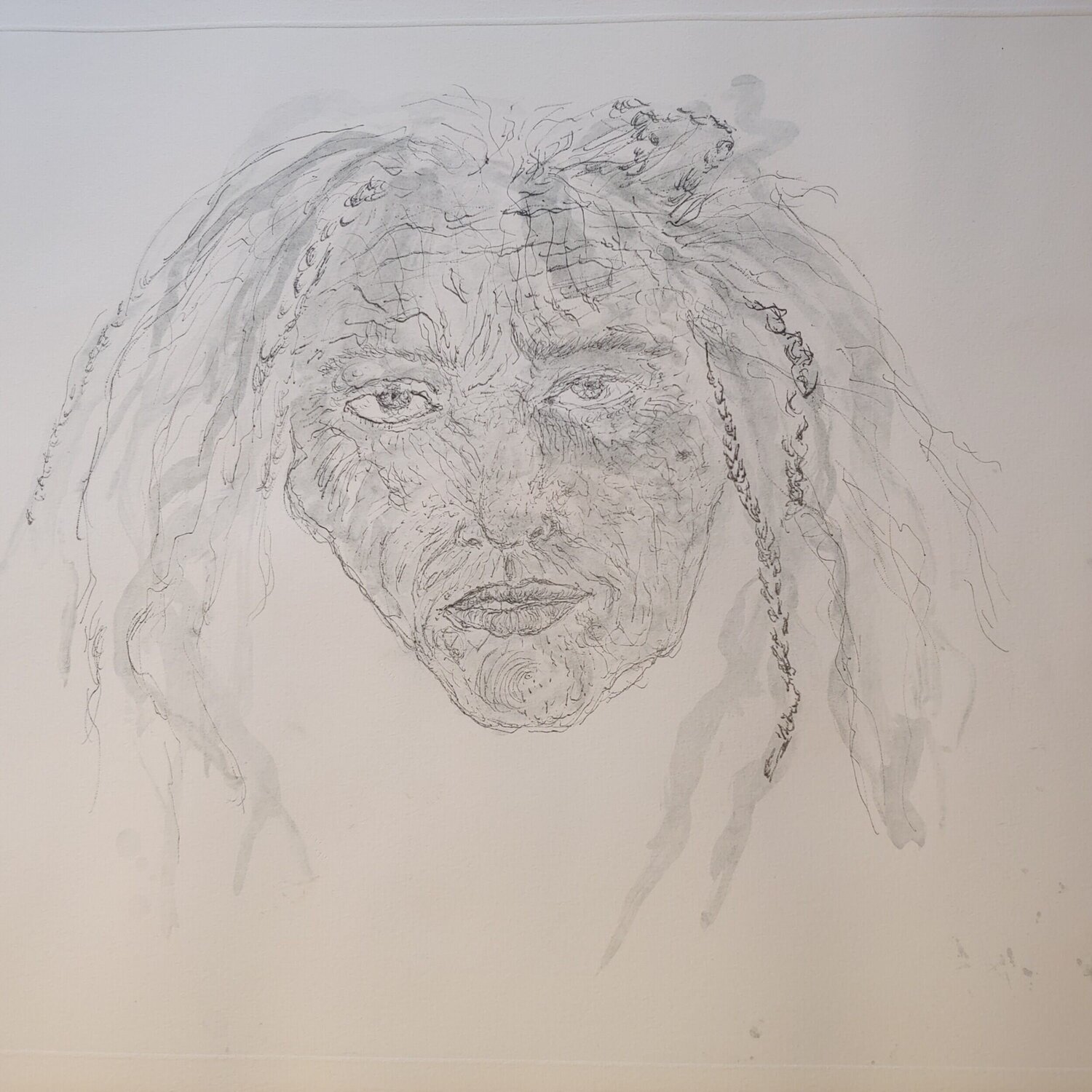 1st State Self Portrait Kiki Smith