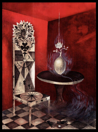 SILLA DAGATHA (THE CHAIR DAGATHA) van Leonora Carrington, Afdruk te koop op Singulart