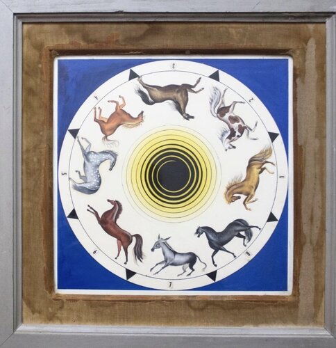 Roulette horses van Leonora Carrington, Schilderij te koop op Singulart