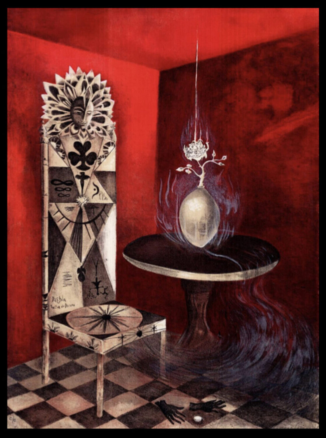 SILLA DAGATHA (THE CHAIR DAGATHA) Leonora Carrington