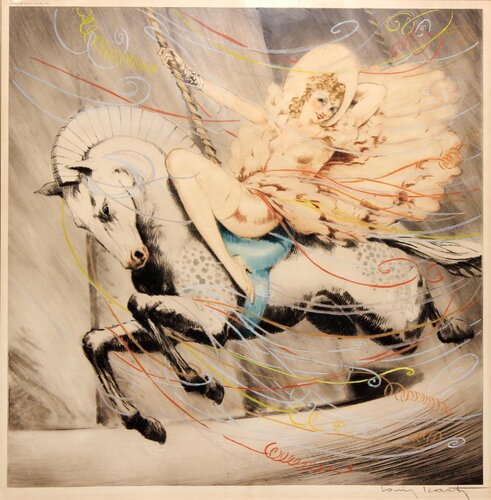 Mardi Gras (A La Fete) van Louis Icart, Afdruk te koop op Singulart