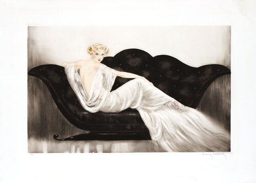 Le Sofa van Louis Icart, Afdruk te koop op Singulart