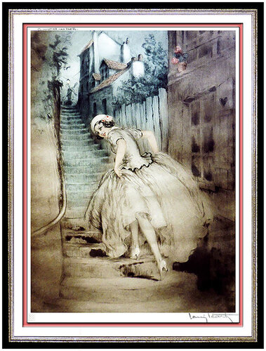 Charm of Montmartre van Louis Icart, Afdruk te koop op Singulart