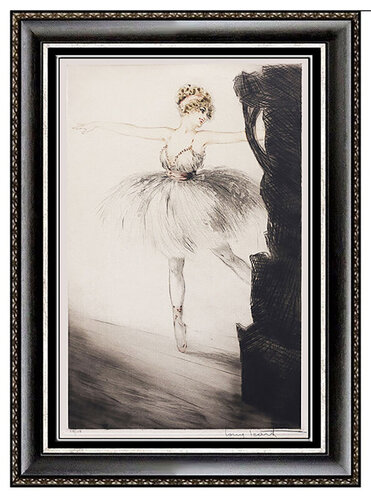 Ballerina on Point van Louis Icart, Afdruk te koop op Singulart