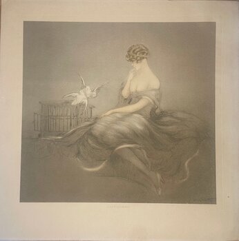 ルイ・イカール☆こぼれたミルク　Louis Icart Louis Icartの作品をSINGULARTで販売中