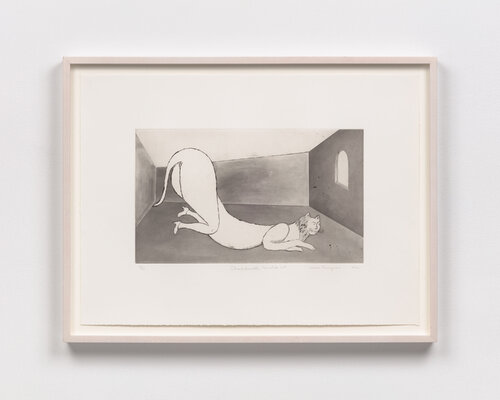 Champfleurette, the white cat by Louise Bourgeois, Print for Sale on Singulart