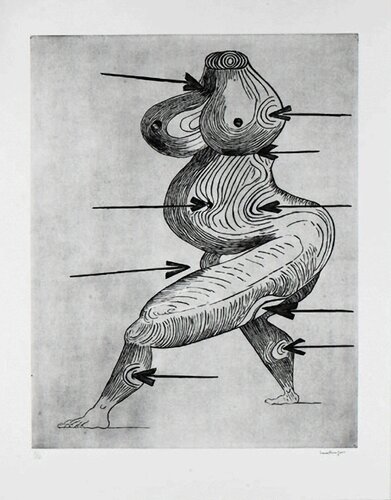Sainte Sébastienne van Louise Bourgeois, Afdruk te koop op Singulart