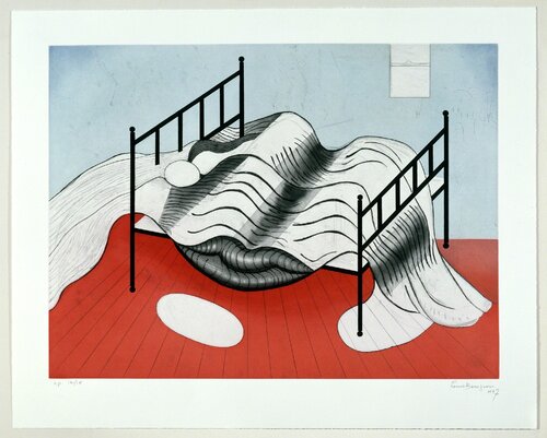 Le Lit Gros Édredon (with lips) van Louise Bourgeois, Afdruk te koop op Singulart