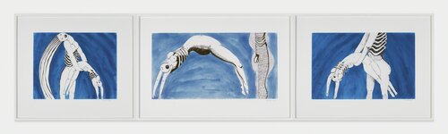 Triptych for the Red Room van Louise Bourgeois, Afdruk te koop op Singulart