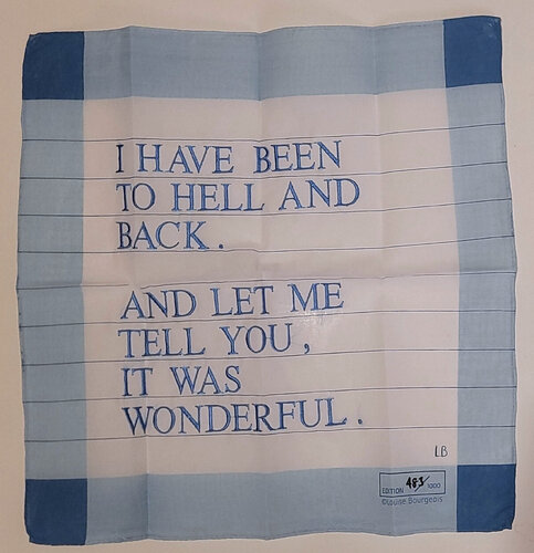 Untitled (I Have Been to Hell and Back) van Louise Bourgeois, Andere media te koop op Singulart