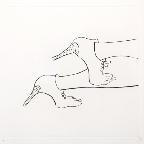 Plate 4 from the Metamorfosis Portfolio by Louise Bourgeois, Print for Sale on Singulart