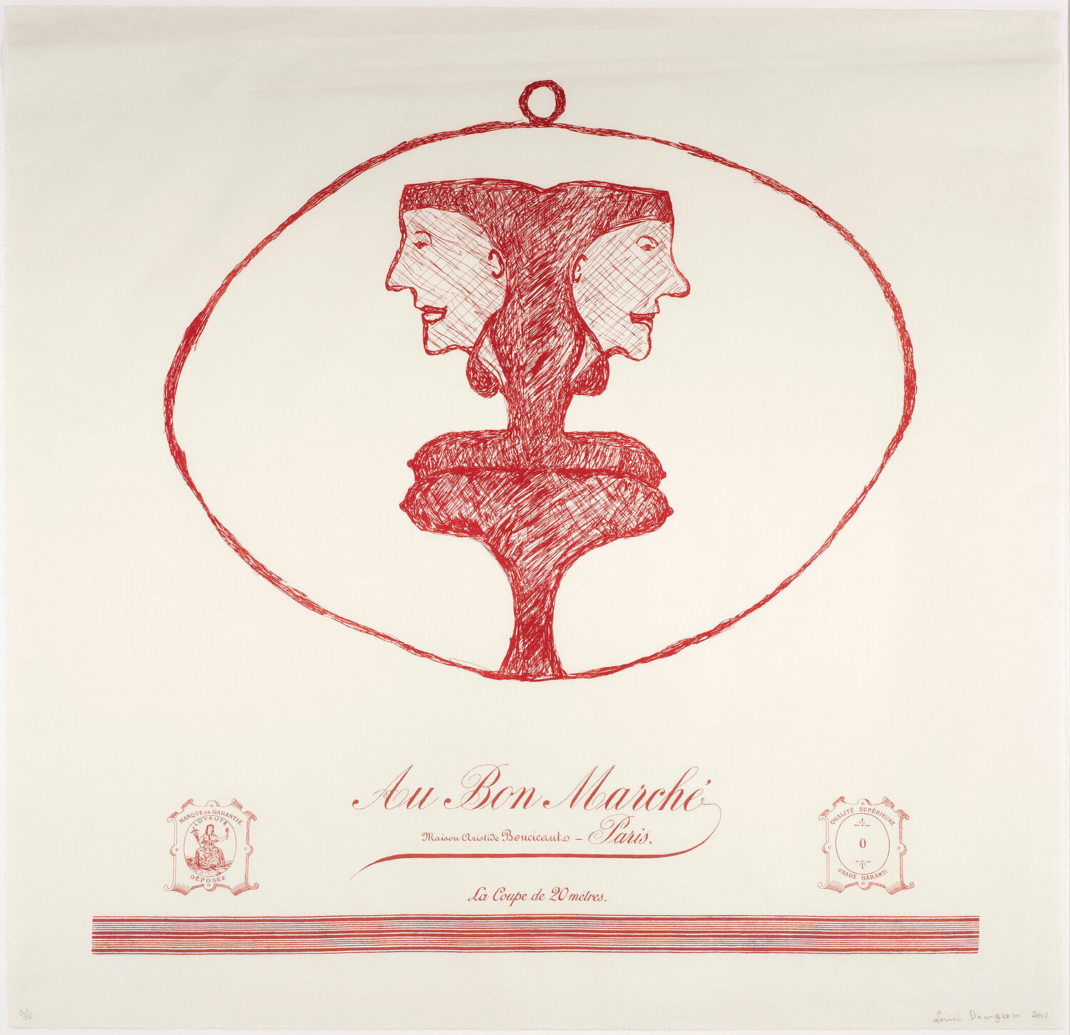 Caryatid Louise Bourgeois Stampa in vendita