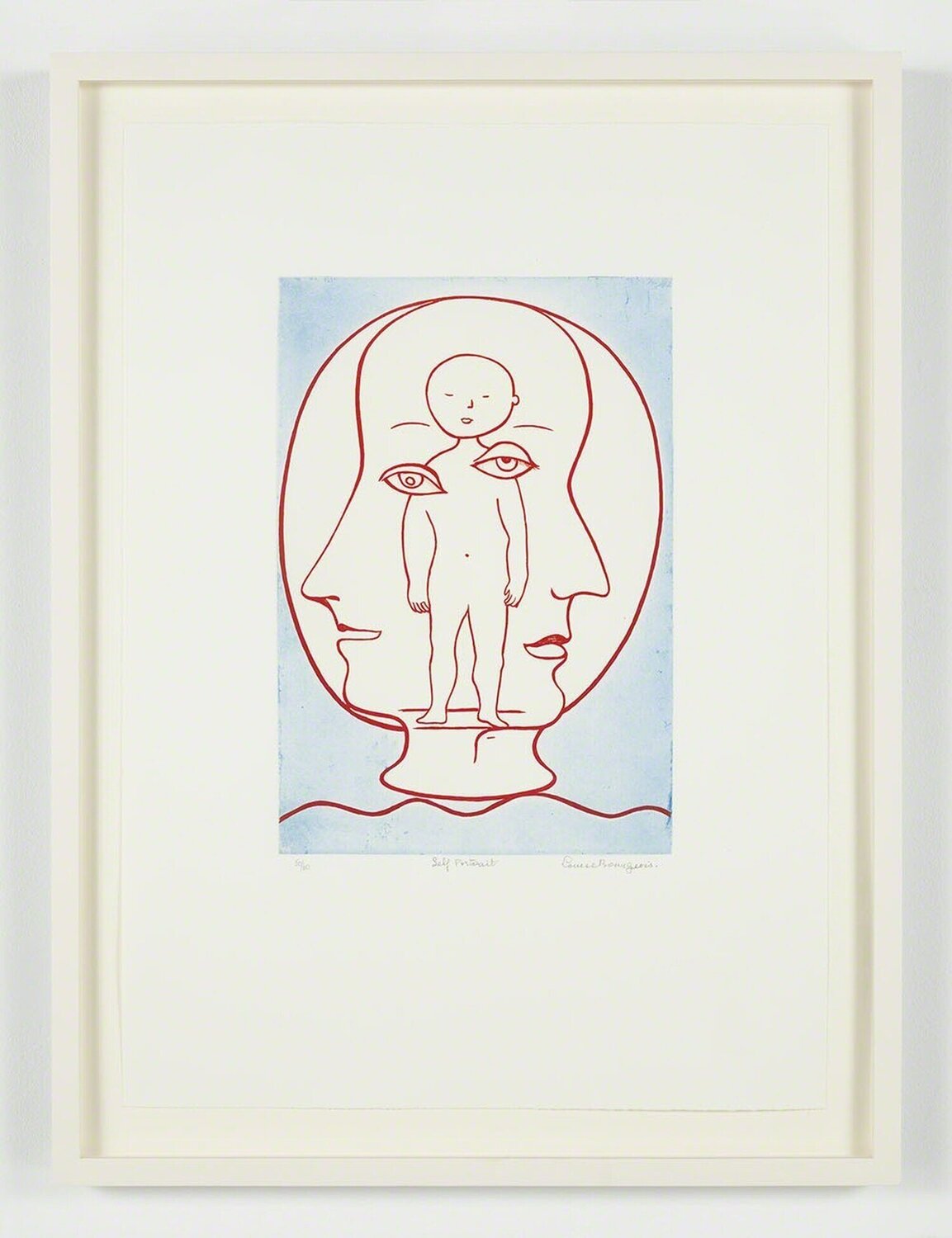 Self Portrait Louise Bourgeois Stampa in vendita