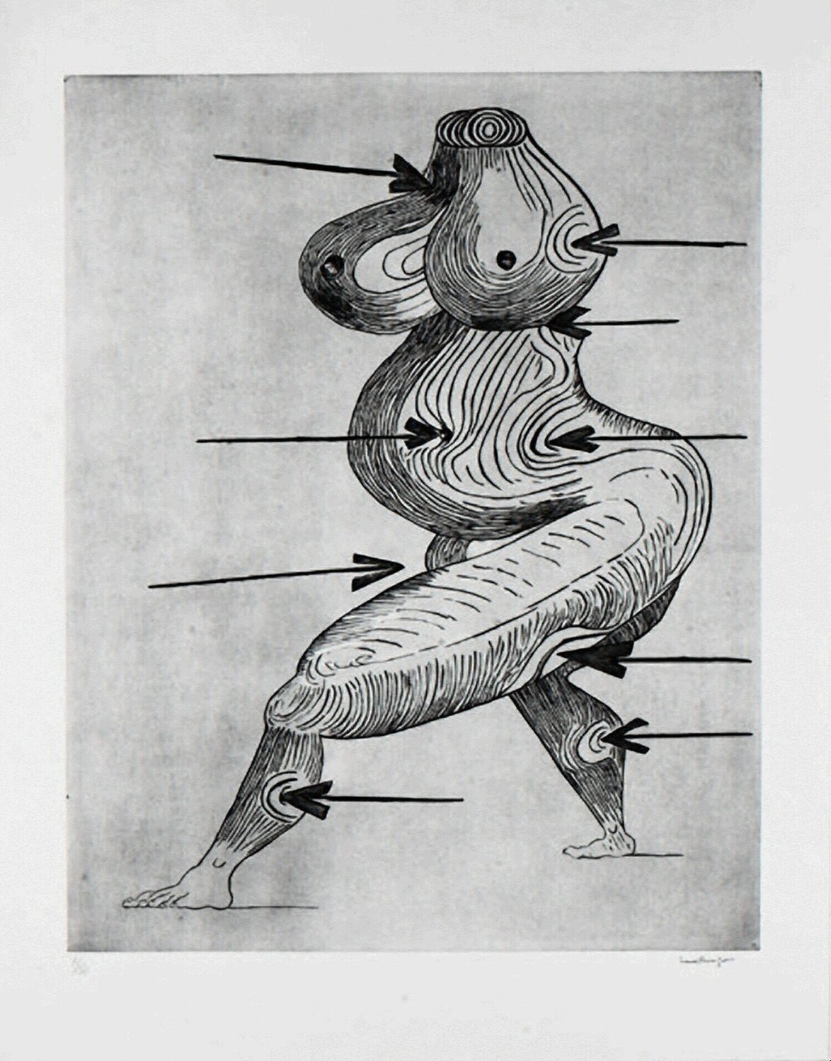 Sainte Sébastienne Louise Bourgeois Stampa in vendita