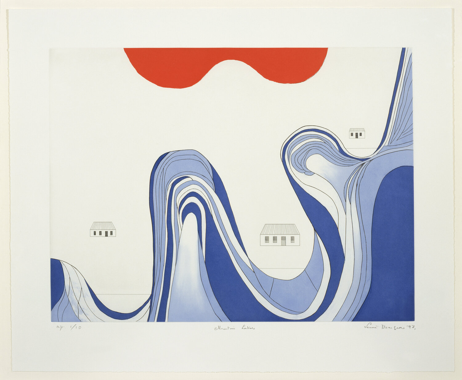 Lacs de Montagne Louise Bourgeois Druck zu verkaufen