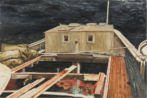 Hardship by Mamma Andersson, Painting for Sale on Singulart