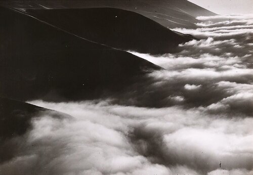 Aerial View of Coastal Fog par Margaret Bourke-White, Photographie en vente sur Singulart