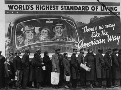At the Time of the Louisville Flood van Margaret Bourke-White, Fotografie te koop op Singulart