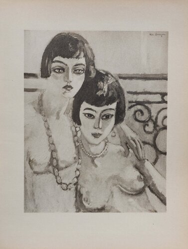 Les deux amies di Marie Laurencin, Stampa in vendita su Singulart