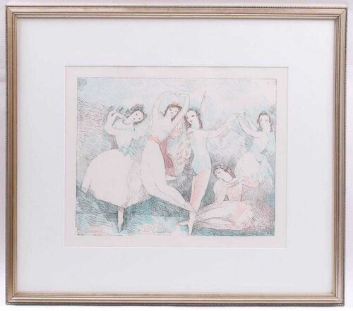 The Festival of Dance (The Dancers) van Marie Laurencin, Afdruk te koop op Singulart