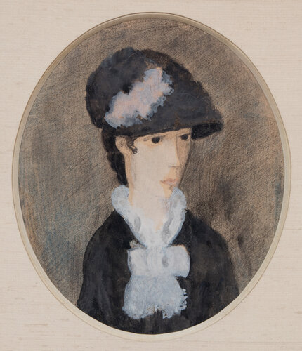 Portrait de femme van Marie Laurencin, Werk op papier te koop op Singulart