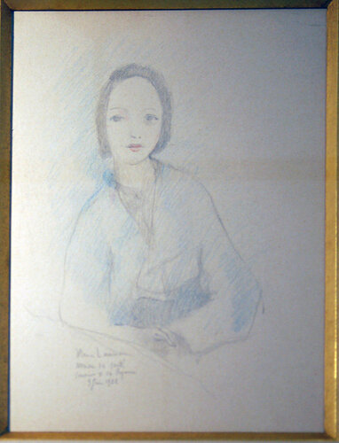 Portrait de Femme Assise van Marie Laurencin, Werk op papier te koop op Singulart
