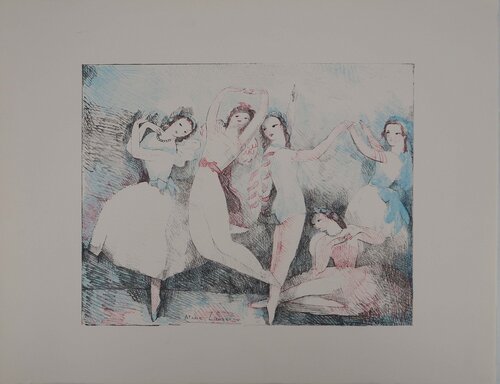 Les danseuses by Marie Laurencin, Print for Sale on Singulart