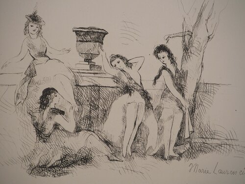 La gloire de Paris : L'été van Marie Laurencin, Afdruk te koop op Singulart