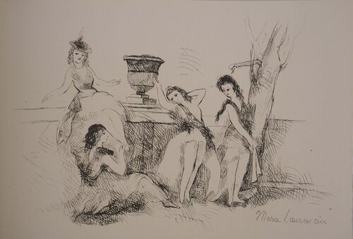 L'été, Gravure originale signée par Marie Laurencin, Édition en vente sur Singulart