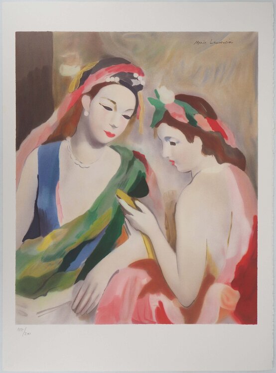 Deux jeunes filles Marie Laurencin