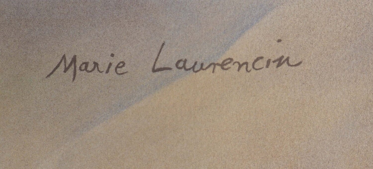 Deux jeunes filles Marie Laurencin Stampa in vendita