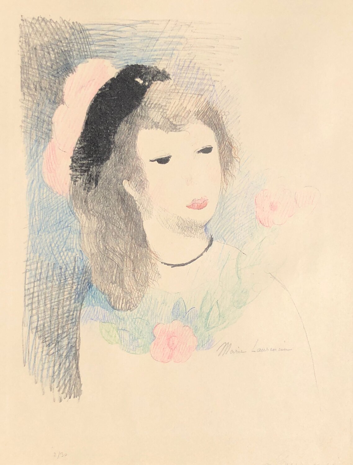 Alice et le fiasco Marie Laurencin Druck zu verkaufen