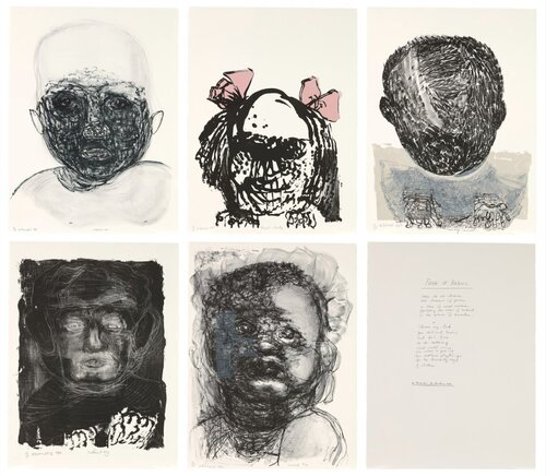Fear of Babies di Marlene Dumas, Stampa in vendita su Singulart