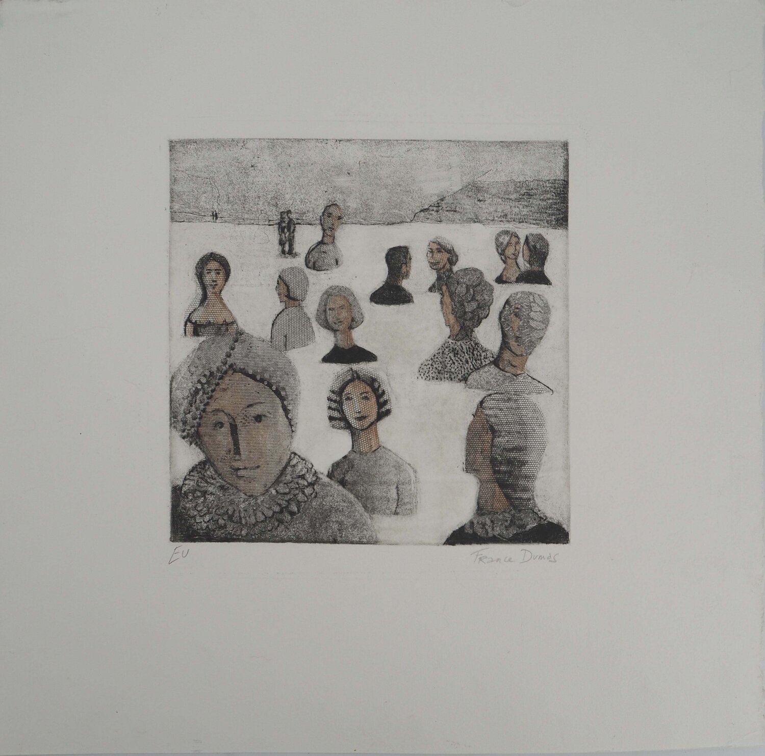 Etude de visages Marlene Dumas 版画 販売中