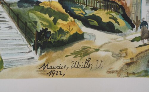 モーリス・ユトリロＭaurice Utrillo、サンティエール、限定１０００部 AP_938411.jpg