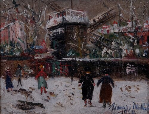 Montmartre van Maurice Utrillo, Schilderij te koop op Singulart
