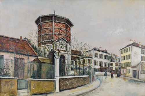 Place Jean-Baptiste-Clément van Maurice Utrillo, Schilderij te koop op Singulart