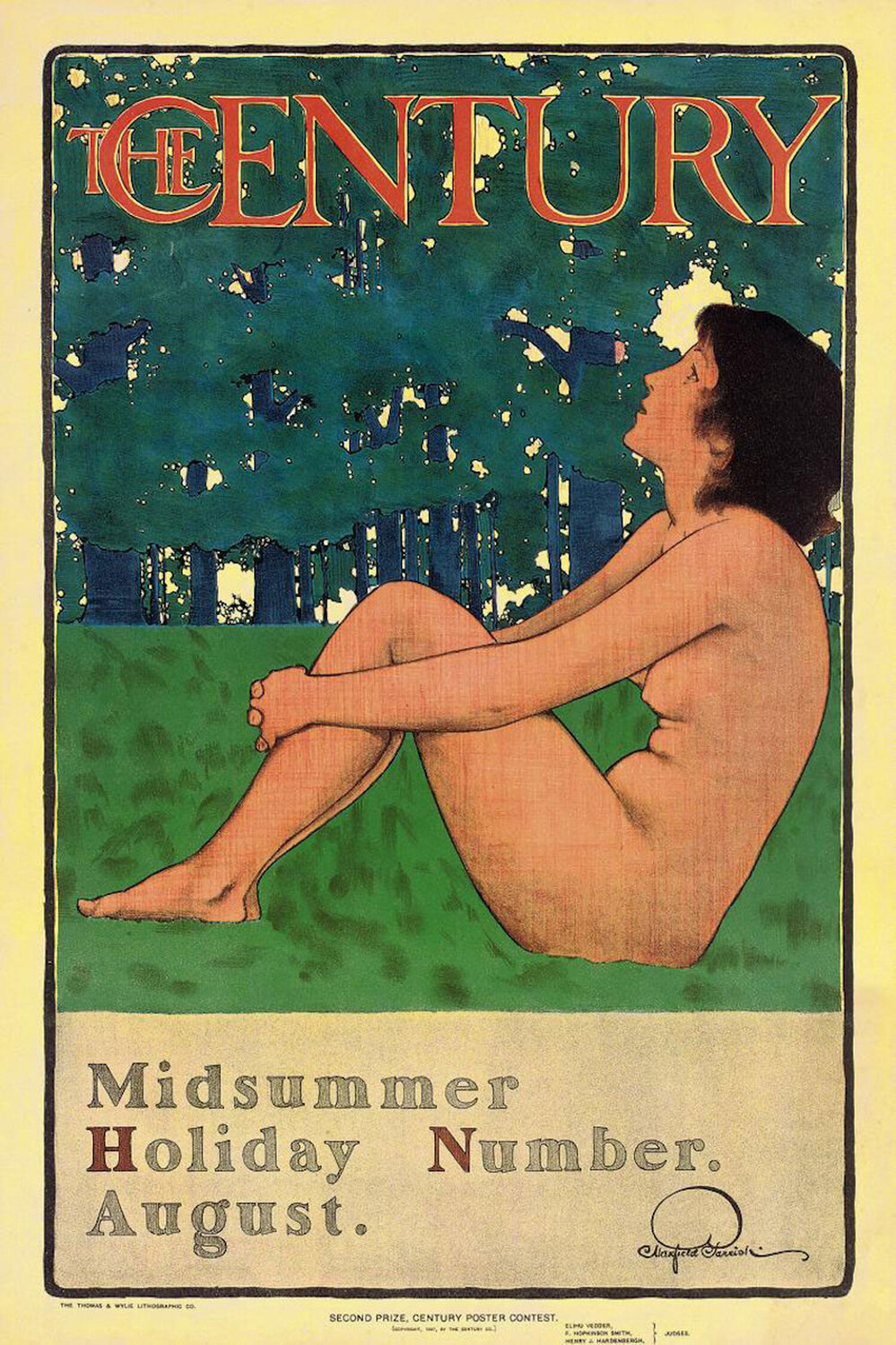The Century Maxfield Parrish Stampa in vendita